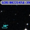 LCRS B022547.6-393241