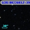 LCRS B022603.7-392019