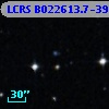 LCRS B022613.7-392927