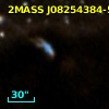 2MASS J08254384-5100326