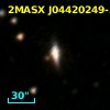 2MASX J04420249-5730430