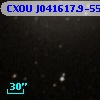 CXOU J041617.9-554955