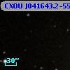 CXOU J041643.2-554510
