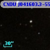 CXOU J041603.3-554110