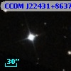 CCDM J22431+8637B
