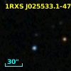 1RXS J025533.1-475020
