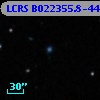 LCRS B022355.8-445304