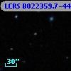 LCRS B022359.7-445344