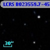 LCRS B023558.7-454047