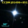CCDM J01499+8513B