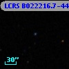 LCRS B022216.7-441657