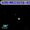 LCRS B022157.6-421105