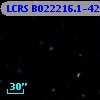 LCRS B022216.1-423144