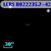 LCRS B022235.7-420703