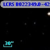 LCRS B022349.0-421459