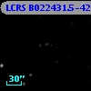 LCRS B022431.5-421405