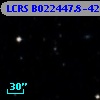 LCRS B022447.8-423227