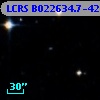 LCRS B022634.7-423241