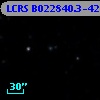 LCRS B022840.3-424238