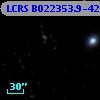 LCRS B022353.9-420842
