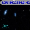LCRS B022534.0-424243
