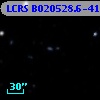 LCRS B020528.6-413546