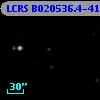 LCRS B020536.4-413202