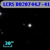 LCRS B020744.7-413100
