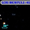 LCRS B020753.1-413215