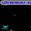 LCRS B020810.7-413554