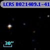 LCRS B021409.1-414248
