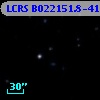LCRS B022151.8-413539