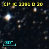 Cl* IC 2391      D      20
