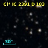 Cl* IC 2391      D     183