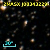 2MASX J08343229-5358076