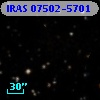 IRAS 07502-5701
