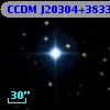 CCDM J20304+3833AB