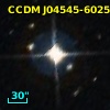 CCDM J04545-6025AB