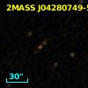 2MASS J04280749-5831346