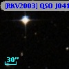 [RKV2003] QSO J0419-5716 abs 2.90