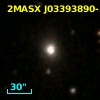 2MASX J03393890-5439374