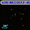 LCRS B022357.7-453259