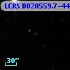 LCRS B020559.7-443700
