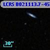 LCRS B021113.7-453238
