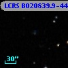 LCRS B020839.9-443309