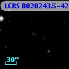 LCRS B020243.5-422533