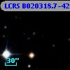 LCRS B020318.7-421007