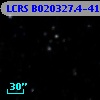 LCRS B020327.4-413837