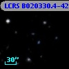 LCRS B020330.4-421936