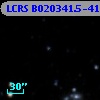 LCRS B020341.5-413704
